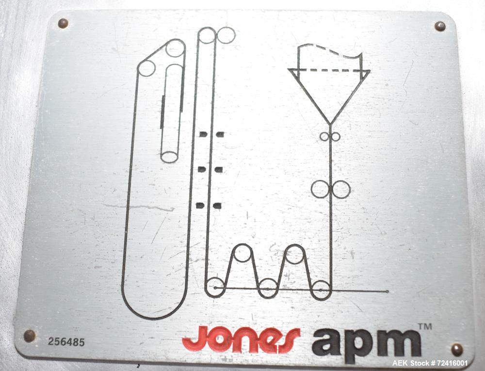 Used- Jones APM Pouch King High Speed Horizontal Form Fill Seal with Adjustable